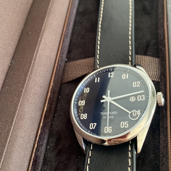 BN TOM FORD
No. 002 Stainless Steel Automatic Leather Strap Watch - Picture 11 of 11